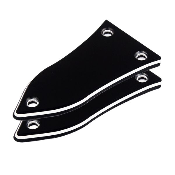 

2pcs abs пластик белл стиль анкерный стержень обложка для epiphone гитары частей