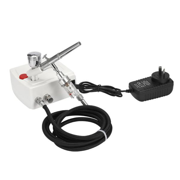 

kkmoon dual action airbrush air compressor kit airbrush for art painting craft cake spray model air brush nail tool set