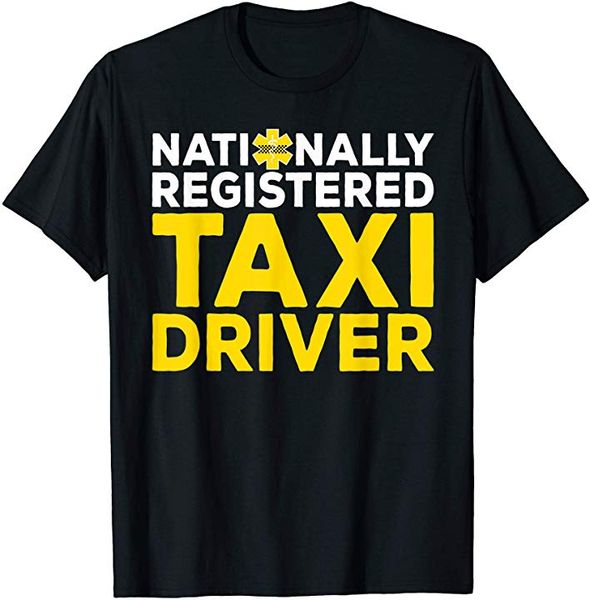 

nationally registered taxi driver ems emt paramedic men's t-shirt
