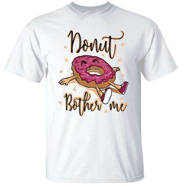 

пончик bother me t-shirt mens смешной do пончик graphic tee shirt