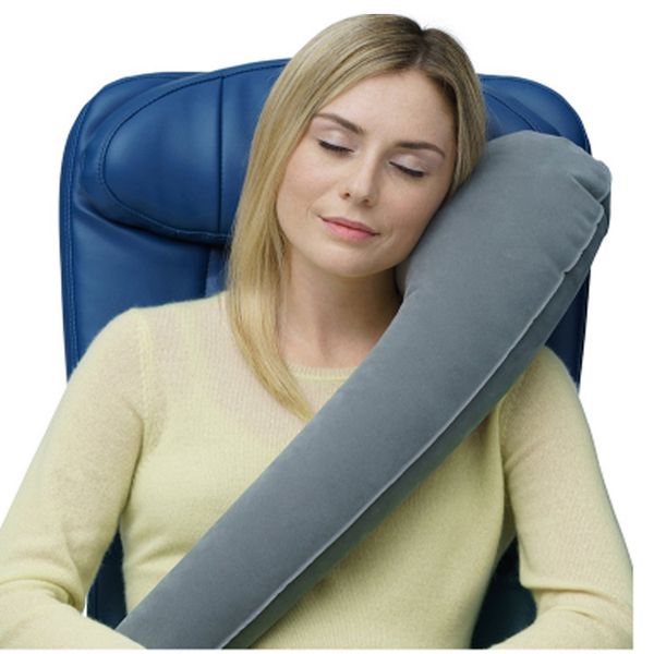 

inflatable car headrest travel airplane headrest neck pillow u-shaped pillow
