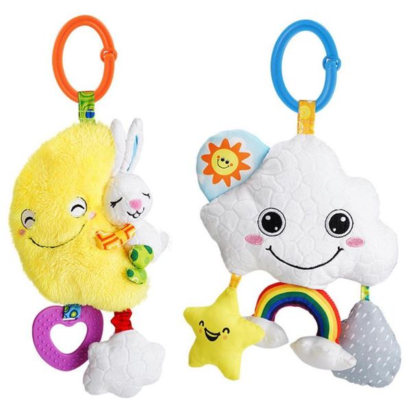 

soft infant crib bed stroller rattles toy hanging bell early education gift