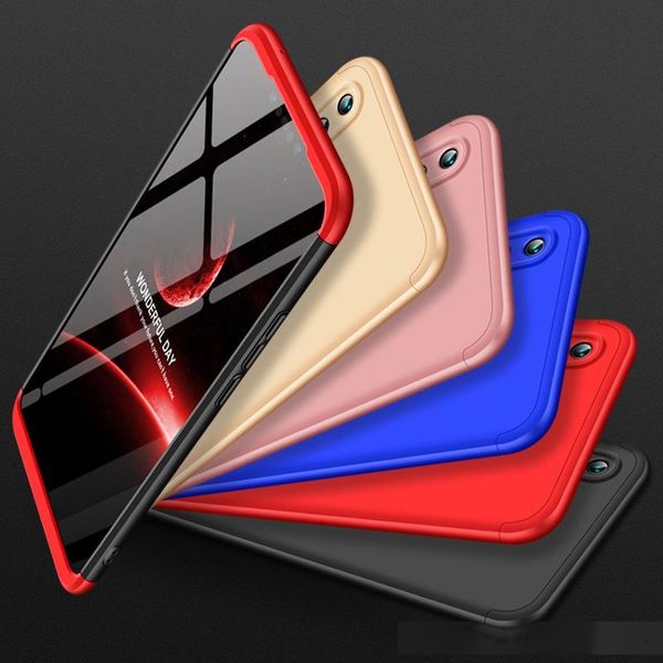 

360 degree ultra thin back case cover gkk three stage splicing full coverage pc case for huawei nova 3i
