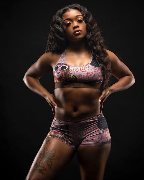 

ethika women designer swimsuit crop vest swim shorts trunks boxers 2 piece set tracksuit patchwork shark camo swimwear bikini somg 2sdws, White;black