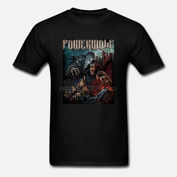 

новый powerwolf таинстве sin vintage футболки tee retro unisex