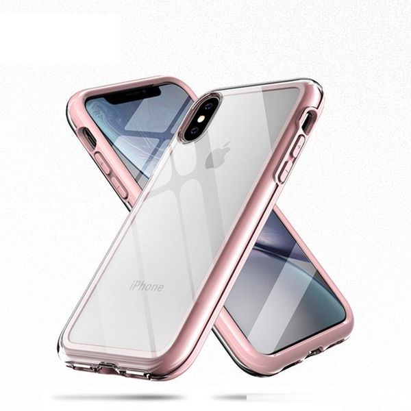 

for iphone x xs xr xs max terminator clear phone case transparent back cover shockproof protector