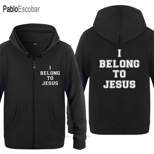 

i belong to jesus funny shubuzhi novelty sweatshirts men mens zipper hooded fleece hoodies cardigans
