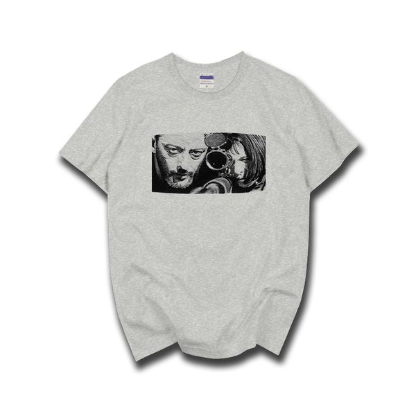 

classic french movie leon short sleeve t shirt the professional tshirt men fashion 100% cotton jersey