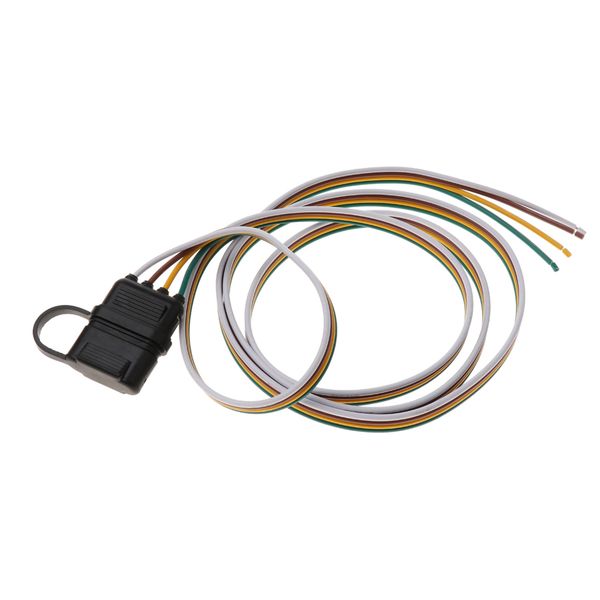 

штепсель 152см 4 pin rv трейлер свет электропроводка линии соединительный кабель flat