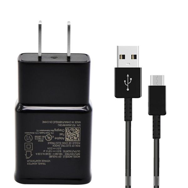 

black/white for samsung galaxy note 8,s8,s8plus s9 fast charger adaptive quick charge9v 1.67a &5v 2a with 1.2 type-c cable 30pcs/lot