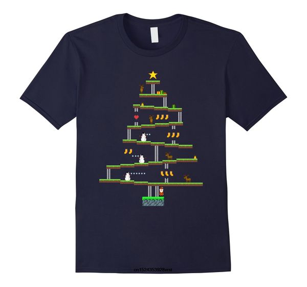 

funny men t shirt novelty tshirt women merry retro christmas gaming tree funny pixel 8 bit shirt t-shirt