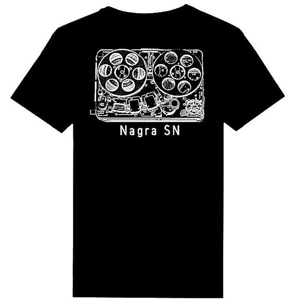 

nagra sn micro reel to reel tape recorder print heavy weight t-shirts s - 5xl