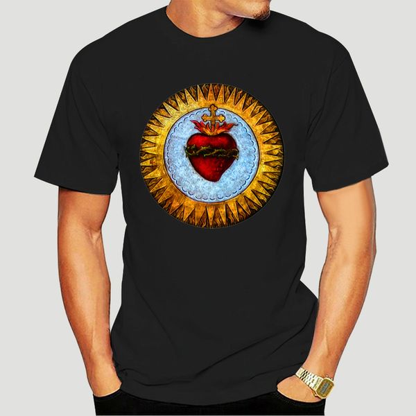 

tshirt sacred heart of jesus christ vintage christian t shirt slim fit t shirt printed t-shirt tees 0447d