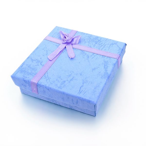

hard paper jewelry boxes packing box blank accessory packaging jewelry set box diy gift boxes sxr160001, Pink;blue
