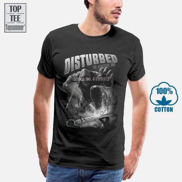 

disturbed the vengeful one men's t shirt black