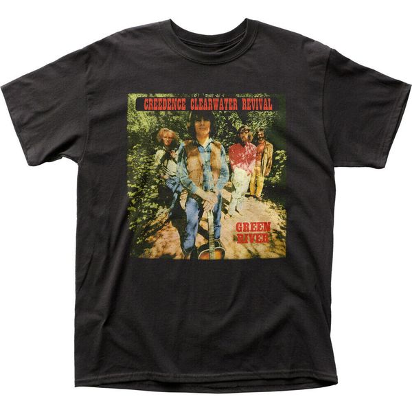 

creedence clearwater revival green river t-shirt men male pre-cotton clothing 100% cotton