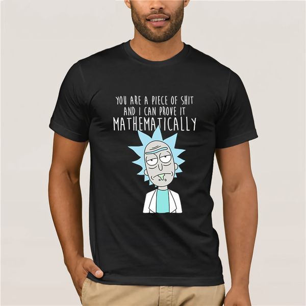 

trendy creative graphic t-shirt ricka and morty funny man woman new 2018 anime crew neck short sleeve casual t-shirt