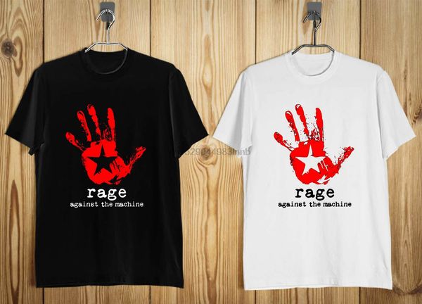 

rage against the ratm mens t shirt black white s 2xl