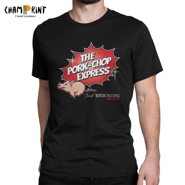 

men t-shirt big trouble in little china pork chop express unique cotton tees short sleeve t shirts crew neck clothing plus size