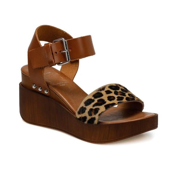 

flo 20s-528 tan women 's sandals butigo, Black