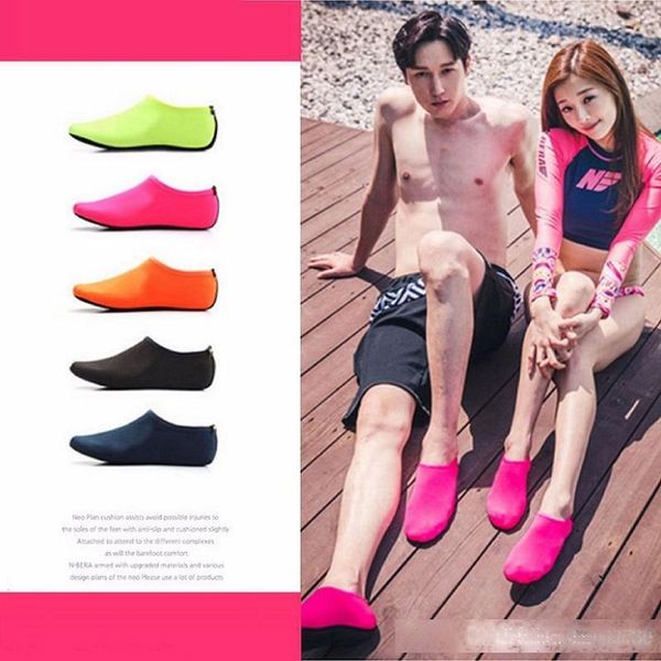 

barefoot water shoes men women aqua socks sand socks for beach surf pool swim dance slip on surf yoga aerobics a141
