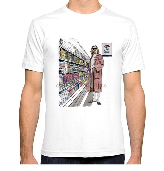 

the big lebowski t-shirt funny lebowski shopping mall the dude t-shirt digital printed tee shirt