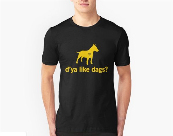

snatch - d'ya like dags classic black t shirt, gift for menwomen. brand fashion tee shirt