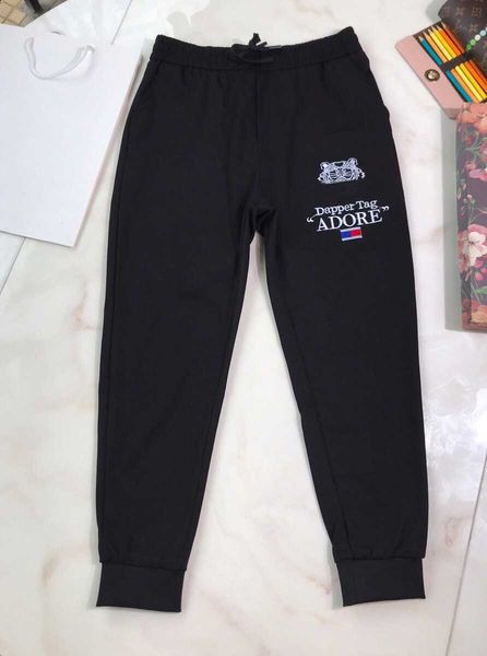 

new fashion men pants stylist men's beam foot high street elements mens casual sport designer printing pants black colors
