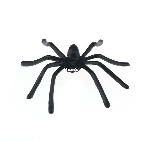

20pcs/set halloween plastic black spider joking toys