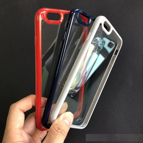 

1.5mm shockproof airbag design crystal clear tpu acrylic case for lg stylo 5 for lg k40 phone cover a