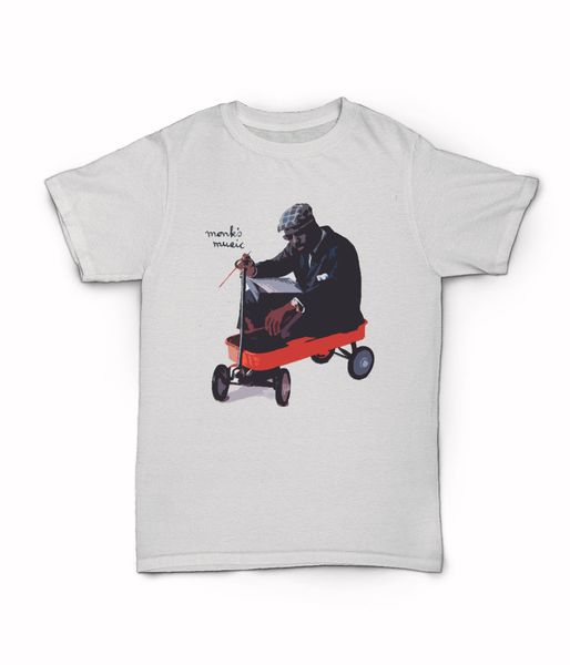 

thelonious monk t-shirt - monk's music t shirt - musician - jazz music