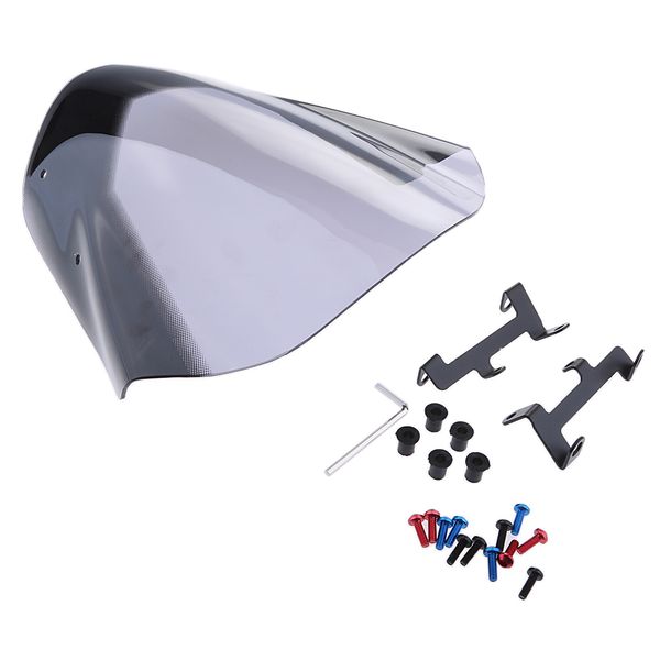 

front windscreen windshield with bracket for 2014-2015 yamaha mt-09 fz-09