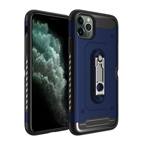 

magnetic holder grip kickstand case for iphone 11 pro 11 11 pro max pc wtih card clot holder cover oppbag