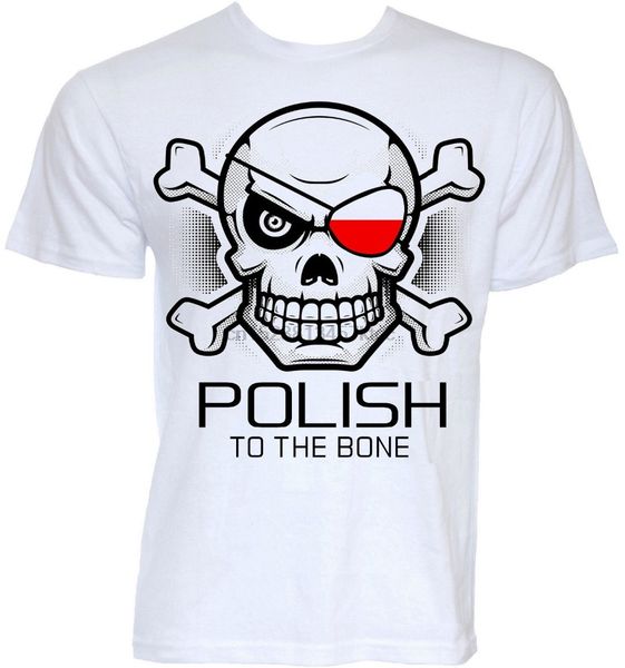 

100 % cotton t shirt for men design poland t-shirts mens funny cool novelty polish flag slogan joke gifts t-shirt