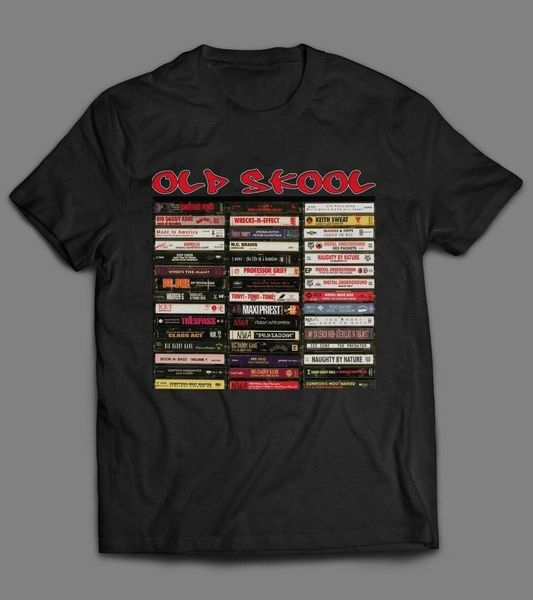 

cassette tapes boom box mashup art oldskool custom cotton men t-shirts classical 2020 o neck streetwear hip hop movie tee