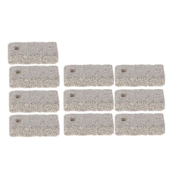 

10pcs pet birds parrot mineral grinding stone chew toy