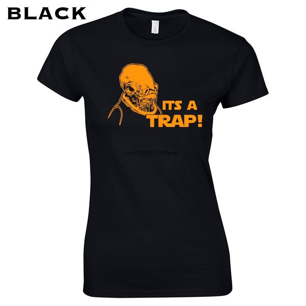 

its a trap funny 80s movie sci fi geek nerd ackbar quote admiral vintage retro womens t shirt apparel clothing 183