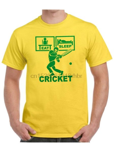 

eat sleep cricket t shirt with gloves ball shoes helmet bat with custom option