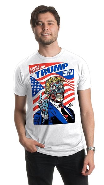 

they live alien reveal funny liberal humor mens t-shirt