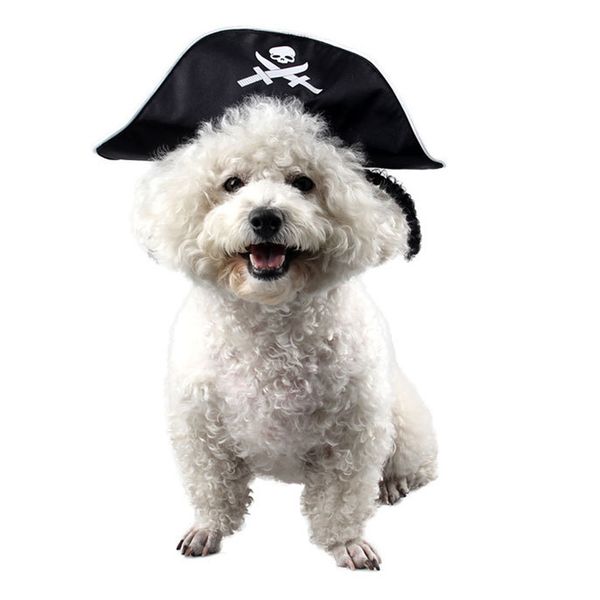 

little pets pirate cosplay costumes dog cat captain fancy cloth hat apparel