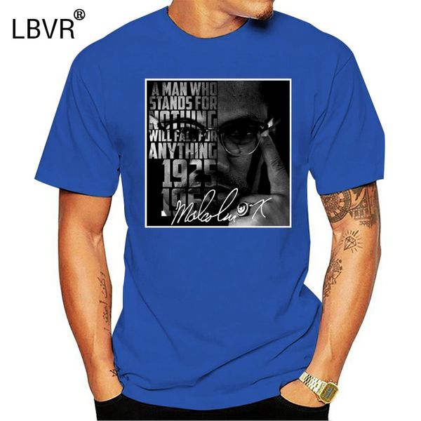 

malcolm x signature women's t-shirt - black pathers civil rights