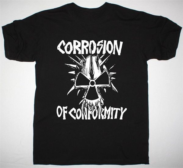 

corrosion of conformity eye for an eye skull crossover c o c new black t- shirt pure cottonÂ tee shirt