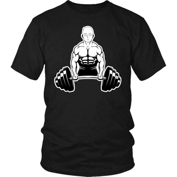 

saitama workout shirt one punch man t-shirt saitama gym workout training tee shirt