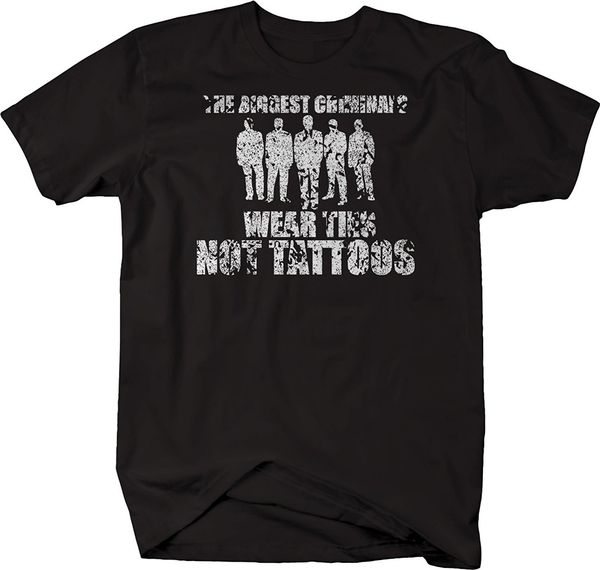 

2019 новая мода хлопка футболки криминальные носить галстуки не татуировки прави бизнес t-рубашка повседневный футболочку