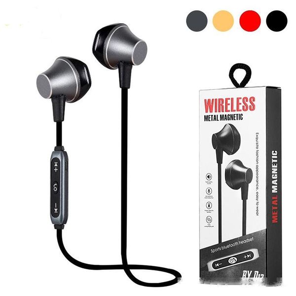 

d12 magnetic bluetooth sport earphone wireless running headset with mic mp3 earbud bass stereo bt 4.2 for xiaomi samsung by-d12 headphone