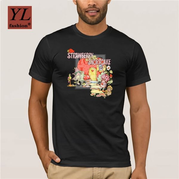 

2020 summer fashion street short sleeve t shirt strawberry friends t shirt