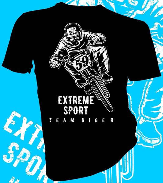 

2019 new fashion men tee shirt team rider sporter, biker, bmx, & female t-shirt