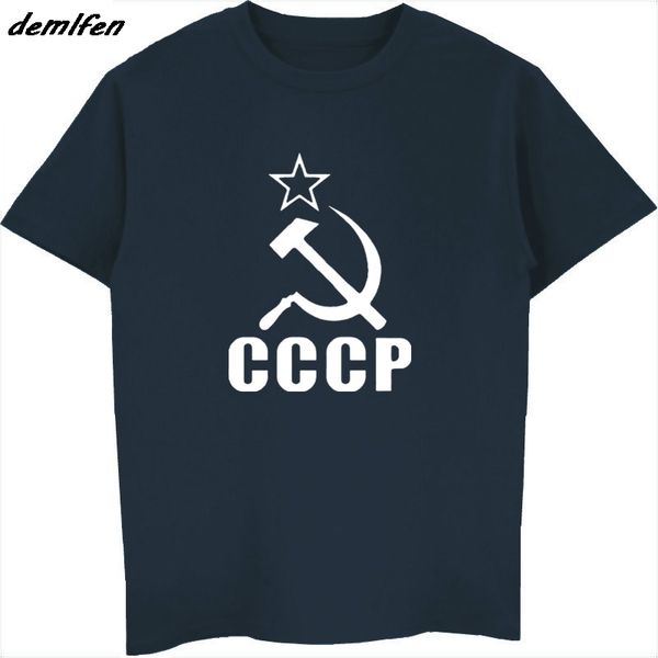 

cccp russian t shirts men ussr soviet union men t shirt moscow russia o-neck short sleeve t-shirt cool tees