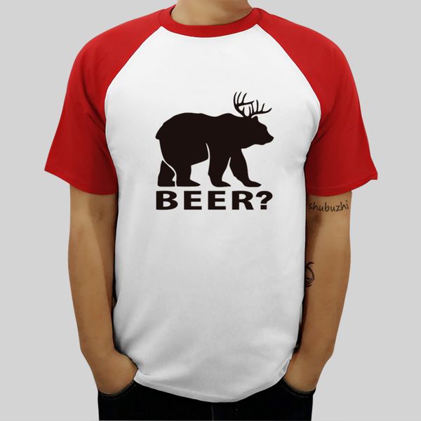 

brand tshirts mens fashion tee funny humorous joke tees beer summer male raglan sleeve t-shirt euro size