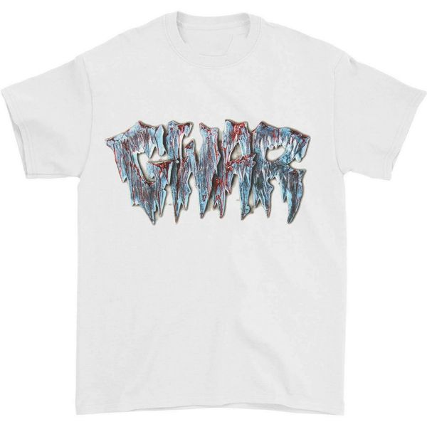 

gwar men's logo t-shirt white fashion classic style tee shirt